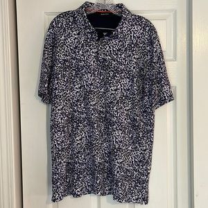 Bugatchi Mens 3 Button Polo. Size XL